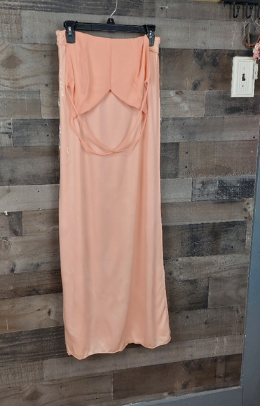 Lulu's Rooftop Garden Chiffon Maxi Backless Dress - Picture 12 of 14